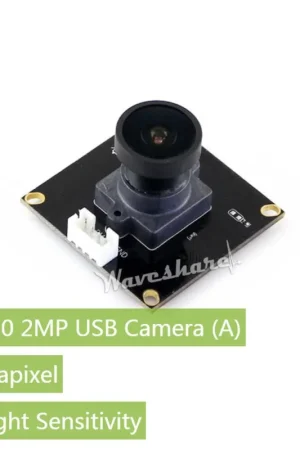 Waveshare Fotocamera USB OV2710 2MP (A), Sensibilità in Condizioni di Scarsa Illuminazione Solo Oggi
