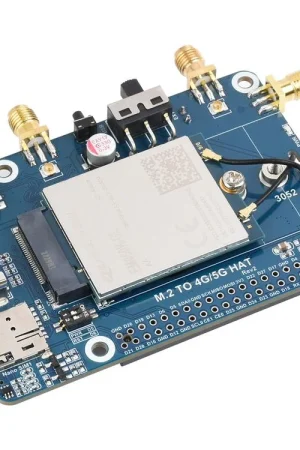 Waveshare Raspberry Pi LTE Cat 6 Communication HAT, LTE-A Global Multi-band, Posizionamento GNSS, viene fornito con il modulo EM060K-GL. Saldi