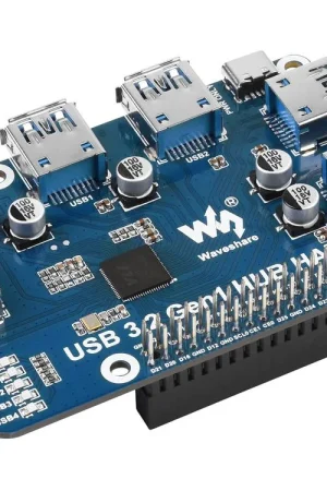 Waveshare HUB HAT USB 3.2 Gen1 per Raspberry Pi, 4 porte USB 3.2 Gen1, senza bisogno di driver Compra Oggi Stesso