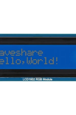 Acquista Ora Waveshare Modulo LCD1602 RGB, LCD 16x2 caratteri, retroilluminazione RGB, 3,3V/5V, bus I2C