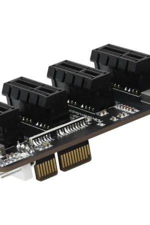 Waveshare Espansore esteso PCIe Gen 2 ×1 a 4 canali, prestazioni stabili, senza driver. Miglior Prezzo