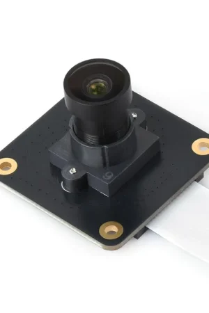 Waveshare Fotocamera Mono IMX296 1.6MP M12, Global Shutter, supporta le schede della serie Raspberry Pi. Popolare