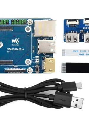 Waveshare Adattatore CM4-IO-BASE-A + USB HDMI, per Raspberry Pi Compute Module 4 Offerta Lampo