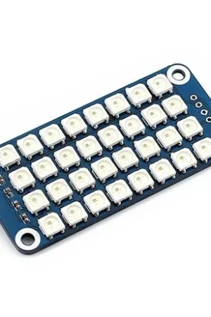 Waveshare Ecco una traduzione informale in italiano del testo: "HAT con LED RGB a colori reali per Raspberry Pi, display colorato." Solo Oggi