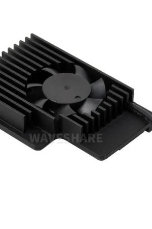 Waveshare Raffreddatore attivo per Raspberry Pi 5, ventola di raffreddamento attiva, dissipatore in alluminio, con pad termici. Subito Disponibile
