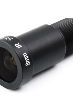 Waveshare Obiettivo ad alta risoluzione M12, 12MP, 69,5° FOV, lunghezza focale di 8mm, compatibile con la fotocamera di alta qualità Raspberry Pi M12 Spedito Oggi