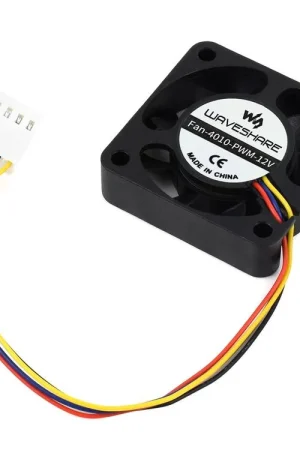 Waveshare Ventola di raffreddamento dedicata per Compute Module 4 IO Board, regolazione della velocità PWM. Prezzo Scontato