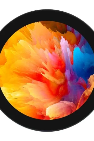 A Buon Prezzo Waveshare Display rotondo da 4 pollici HDMI con touchscreen, 720 × 720, IPS, touch a 10 punti, LCD rotondo, pannello di vetro temperato a incollaggio ottico.