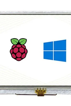 Waveshare Schermo LCD Touch Resistivo da 5 pollici (B), 800×480, HDMI, Basso Consumo Energetico Esclusivo