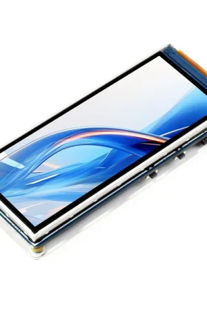 Waveshare Scheda di sviluppo con display ESP32-S3 3,16 pollici, 320×820 pixel, 262K colori, processore dual-core LX7 a 32 bit, frequenza fino a 240MHz, WiFi e Bluetooth 5, ESP32 con display. Ultimissimo Modello