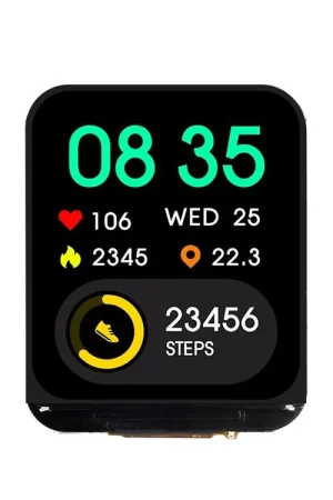 Waveshare Scheda di sviluppo ESP32-C6 con schermo LCD da 1,69 pollici, 240×280 pixel, supporta Wi-Fi 6 / BLE 5, processore RISC-V a 160MHz, riconoscimento vocale AI, ESP32 con display. Acquista Ora