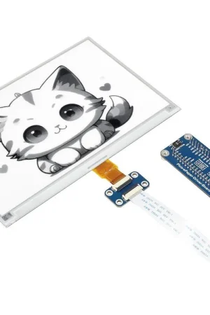 Waveshare Modulo display E-Paper E-Ink da 7,5 pollici per Raspberry Pi Pico, 800×480, Bianco/Nero, SPI Prezzo Scontato