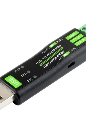 Waveshare Convertitore Seriale USB a RS232/485, Chip Originale FT232RNL Integrato, Compatibile con più dispositivi, Compatibile con diversi sistemi operativi. Ultima Occasione