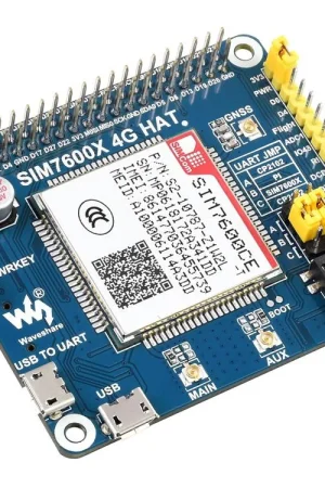 Waveshare HAT 4G SIM7600CE per Raspberry Pi, supporto LTE Cat-4 4G / 3G / 2G, posizionamento GNSS, per la Cina. Prezzo Di Fabbrica