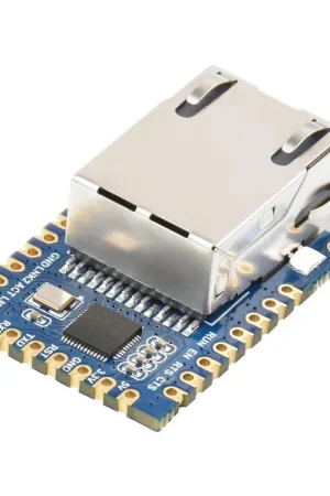 Waveshare Modulo mini TTL UART a Ethernet, fori castellati con design a immersione d'oro, confezione altamente integrata. Prezzo Basso