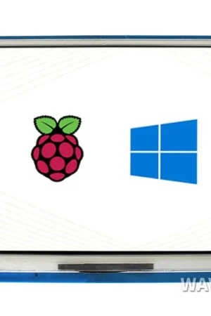 Waveshare Schermo LCD touch resistivo da 7 pollici, 1024×600, HDMI, IPS, supporto per vari sistemi. Spedizione Gratuita