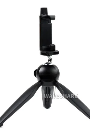 Waveshare Mini treppiede portatile, rotazione a 360°, ideale per Raspberry Pi HQ Camera A Buon Prezzo