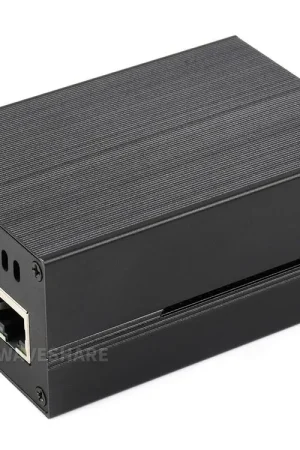 Waveshare Custodia di raffreddamento in alluminio a strisce per Raspberry Pi 4, radiatore attivo integrato con alette Quantità Limitata