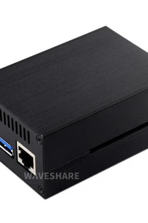 Waveshare Custodia di raffreddamento in alluminio a strisce per RDK X3, radiatore attivo integrato con alette Popolare