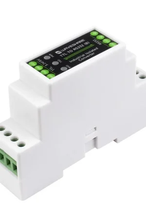 Waveshare Convertitore TTL su RS232 montato su guida, isolamento galvanico, comunicazione full-duplex, a prova di fulmine e anti-sovratensione, convertitore seriale TTL. Compra Online