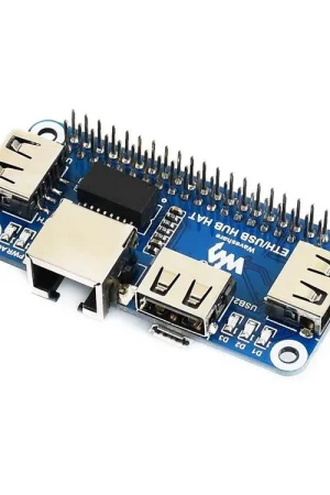 Waveshare Ethernet / USB HUB HAT per Raspberry Pi, 1x RJ45, 3x USB Offerta