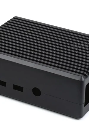 Waveshare Custodia scanalata in alluminio per Raspberry Pi 4, con colonne dissipatrici interne. Sconto