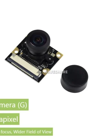 Waveshare Fotocamera RPi (G), Obiettivo Fisheye Direttamente Dal Produttore