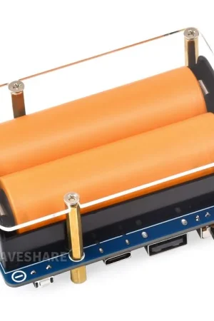 Waveshare Cappello UPS (D) per Raspberry Pi, supporta batteria Li 21700 (NON inclusa), alimentazione ininterrotta da 5V, connettore Pogo Pins. Spedito Oggi
