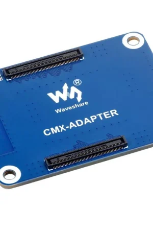 Waveshare Scheda Adattatore Protezione Interfaccia per la serie Raspberry Pi Compute Module, offre protezione fisica per le frequenti connessioni e disconnessioni del socket CM4 / CM5. Offerta