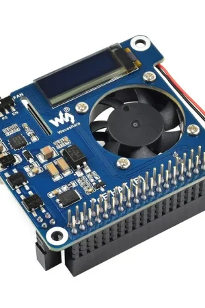 Waveshare Power over Ethernet HAT (B) per Raspberry Pi 3B+/4B e rete PoE 802.3af Scelto Dai Clienti