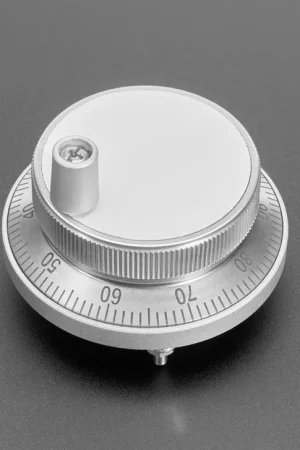 Adafruit Encoder rotativo CNC - 100 impulsi per rotazione - Argento 60mm Spedizione Espresso