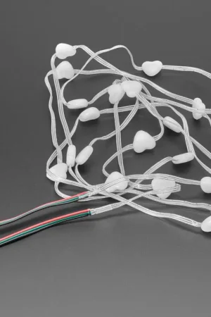 Adafruit NeoPixel LED Catena a Forma di Cuore - 20 LED Prezzo Basso