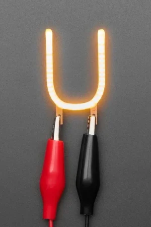 Adafruit Alfabeto LED Filamento - Lettera "U" Bianco Caldo Super Prezzo