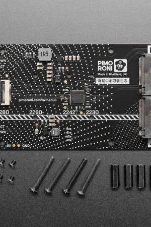 Adafruit Pimoroni NVMe Base Duo per Raspberry Pi 5 Must-Have