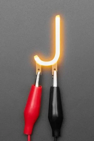 Adafruit Alfabeto LED Filamento - Lettera "J" Luce Calda Bianca Prezzo Scontato