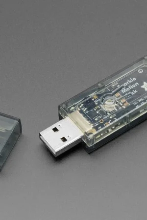 Adafruit Custodia Snap-on USB Dongle Traslucida - 48 x 22 x 12 mm Promo Stagionale