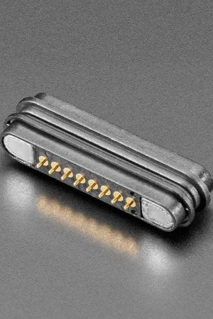 Adafruit Connettore Magnetico Fai da Te - Dritto 8 Pin di Contatto - Passo 2,2mm Spedito Oggi