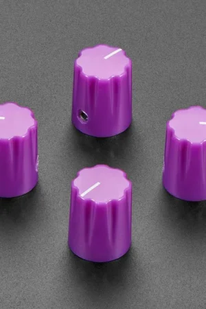 Adafruit Manopola per micro potenziometro violetta - confezione da 4 Consegna Rapida