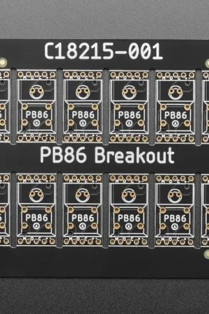 Adafruit PB86 Step Switch Scheda Breakout Compatibile con Breadboard - Confezione da 12 pezzi Consegna Rapida