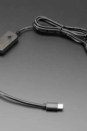 Adafruit Cavo USB C PD a 2,1 mm con pulsante di selezione della tensione. Saldi