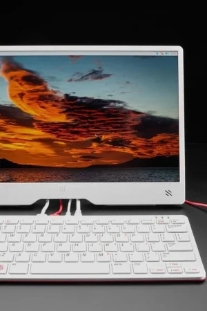 Adafruit Monitor Raspberry Pi - Colorazione Rosso e Bianco Spedito Oggi