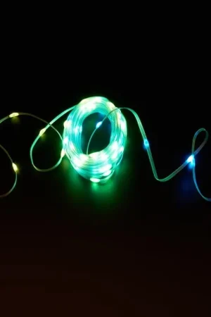 Adafruit NeoPixel Pebble / Seed LED Strand - 100 LED - Distanza di 4 pollici Quantità Limitata