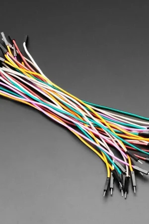 Adafruit Cavi di estensione jumper colorati premium in silicone - 200mm x 30 pezzi. Prezzo Di Fabbrica