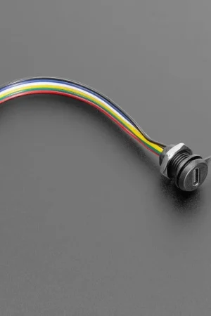 Adafruit Cavo USB Type C con montaggio a pannello tramite viti a connettore JST PH a 6 pin Prezzo Ridotto