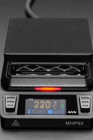 Adafruit Mini preriscaldatore a piastra riscaldante in ottone con USB -C PD o DC Subito Disponibile