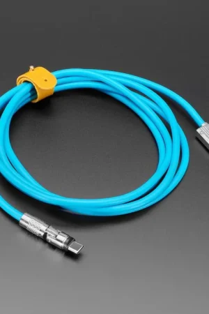 Adafruit Cavo USB di tipo C a USB A blu con estremità girevole a 540 gradi Popolare