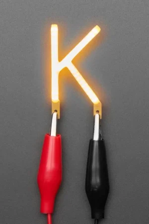 Adafruit Filamento LED alfabeto - Lettera bianca calda "K" Bestseller