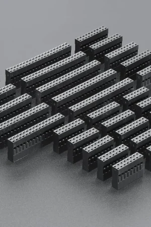 Adafruit Confezione di alloggiamenti per cavi a doppia fila di grandi dimensioni per cavi di collegamento fai da te Consegna Rapida