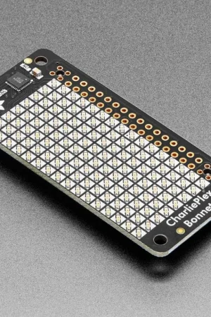A Buon Prezzo Adafruit CharliePlex LED Matrix Bonnet - 8x16 LED gialli