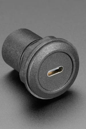 Adafruit Adattatore da jack USB C a jack Micro USB per montaggio a pannello rotondo Promo Stagionale